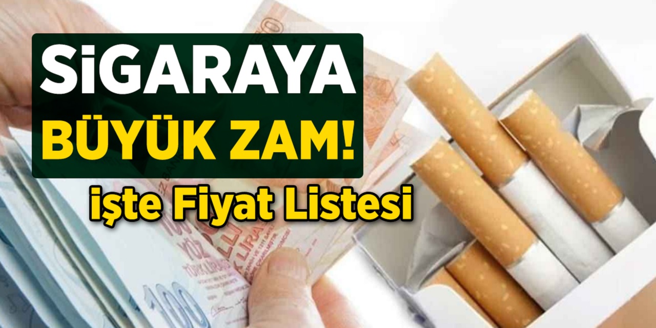 SON DAKİKA: Sigara Fiyatlarına 8 TL Zam Haberi Geldi! Marlbora Touch, KENT, Parliament, Muratti, Lark Fiyatları belli olu